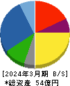 ＺＯＡ 貸借対照表 2024年3月期