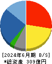 ゼット 貸借対照表 2024年6月期