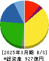 ケーユーホールディングス 貸借対照表 2025年3月期 ケーユーホールディングス 貸借対照表 2025年3月期