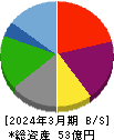 一家ホールディングス 貸借対照表 2024年3月期