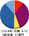 スリー・ディー・マトリックス 貸借対照表 2024年1月期