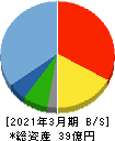 ステムセル研究所 貸借対照表 2021年3月期