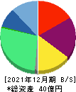 東京通信グループ 貸借対照表 2021年12月期