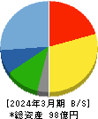 ヴィス 貸借対照表 2024年3月期