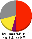 テリロジーホールディングス 損益計算書 2021年3月期