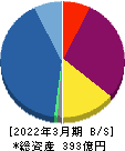 ウェルス・マネジメント 貸借対照表 2022年3月期