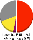 バンダイナムコホールディングス 損益計算書 2021年3月期