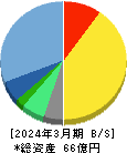 アイ・アールジャパンホールディングス 貸借対照表 2024年3月期