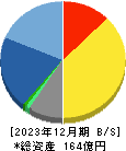 シグマクシス・ホールディングス 貸借対照表 2023年12月期