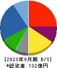 高見沢サイバネティックス 貸借対照表 2023年9月期