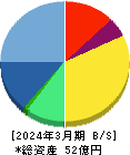 共同ピーアール 貸借対照表 2024年3月期