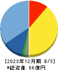 ＧＥＮＯＶＡ 貸借対照表 2023年12月期