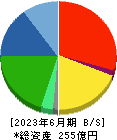 アイ・ピー・エス 貸借対照表 2023年6月期