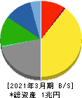 日本テレビホールディングス 貸借対照表 2021年3月期
