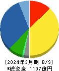 レイズネクスト 貸借対照表 2024年3月期