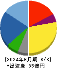 マサル 貸借対照表 2024年6月期