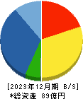 アルメディオ 貸借対照表 2023年12月期