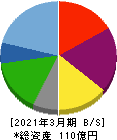 共和コーポレーション 貸借対照表 2021年3月期