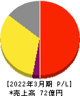 ベリテ 損益計算書 2022年3月期