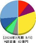 ピアズ 貸借対照表 2024年3月期