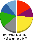 新日本科学 貸借対照表 2022年6月期