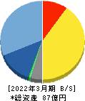 ＵＬＳグループ 貸借対照表 2022年3月期