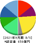三井松島ホールディングス 貸借対照表 2021年9月期