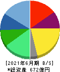 三井松島ホールディングス 貸借対照表 2021年6月期