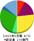 ミダックホールディングス 貸借対照表 2023年6月期