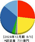 ダイトロン 貸借対照表 2024年12月期 ダイトロン 貸借対照表 2024年12月期