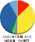 アイティフォー 貸借対照表 2021年3月期