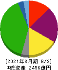 飯野海運 貸借対照表 2021年3月期 飯野海運 貸借対照表 2021年3月期