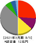 東京電力ホールディングス 貸借対照表 2021年3月期