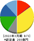 サンリン 貸借対照表 2022年3月期