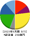 竹田ｉＰホールディングス 貸借対照表 2023年6月期