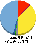Ｍ＆Ａ総研ホールディングス 貸借対照表 2023年6月期