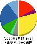 三和ホールディングス 貸借対照表 2024年6月期