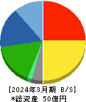 中京医薬品 貸借対照表 2024年3月期