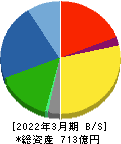 ＴＯＷＡ 貸借対照表 2022年3月期