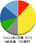 わかもと製薬 貸借対照表 2023年6月期