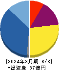 グランディーズ 貸借対照表 2024年3月期