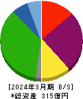 サンウェルズ 貸借対照表 2024年3月期 サンウェルズ 貸借対照表 2024年3月期