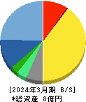 セカンドサイトアナリティカ 貸借対照表 2024年3月期