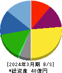 太洋テクノレックス 貸借対照表 2024年3月期