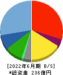 ウェルネット 貸借対照表 2022年6月期