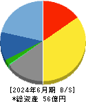 メディカル・データ・ビジョン 貸借対照表 2024年6月期