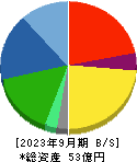 中京医薬品 貸借対照表 2023年9月期