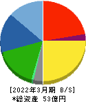 中京医薬品 貸借対照表 2022年3月期