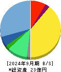 ココペリ 貸借対照表 2024年9月期 ココペリ 貸借対照表 2024年9月期