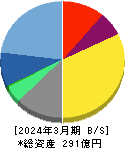 エムティーアイ 貸借対照表 2024年3月期